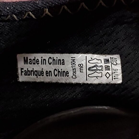 Crocs Swiftwater Mens 8 Brown Mesh Fisherman Deck Sandals Water Shoes 15041 - Picture 16 of 16